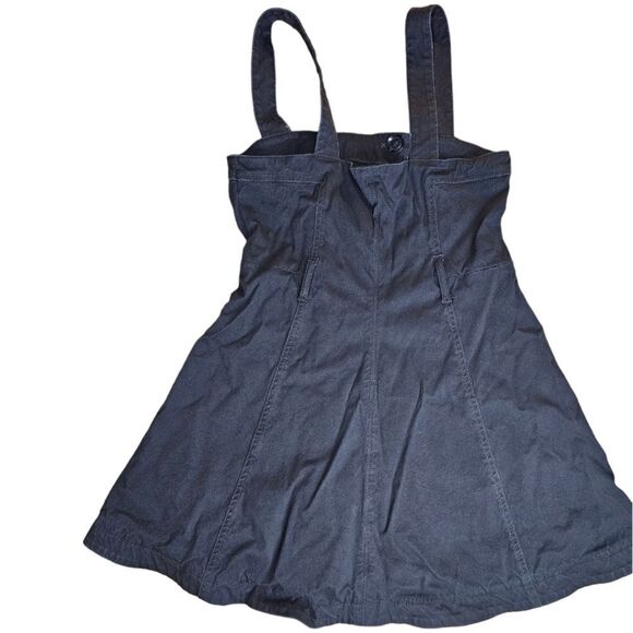 Marissa Webb Black Marine Trench Denim Mini Dress - Picture 13 of 15